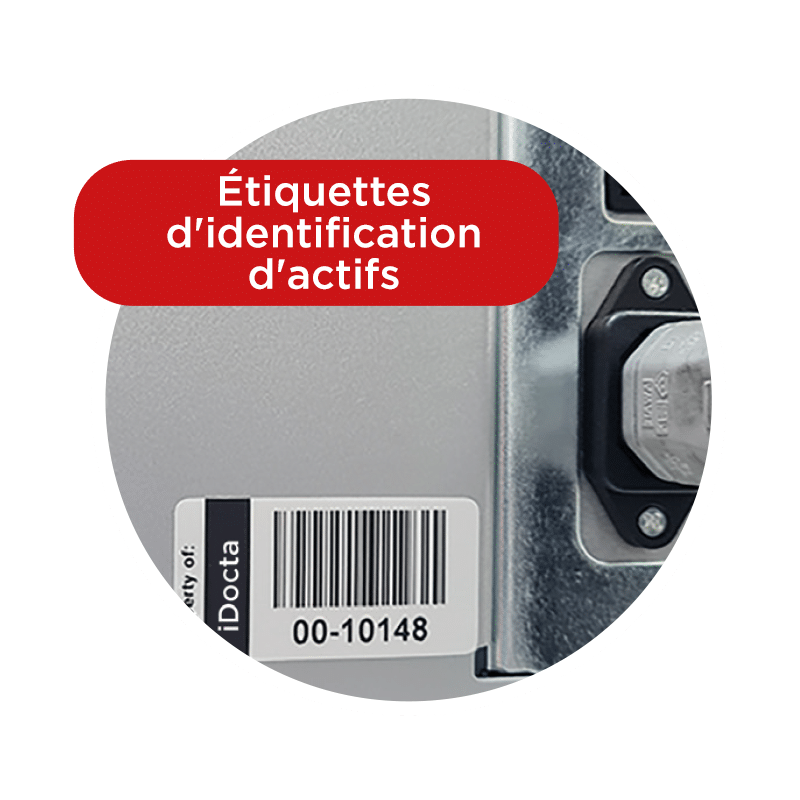 Étiquettes d'identification d'actifs